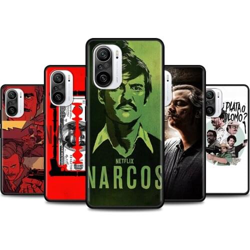 Phone Case For Xiaomi Redmi Note 10 9 9S 8 9T 8T Cover For redmi 9 9A 9C 9T K40 Pro Plus Shell Narcos TV series Pablo escobar
