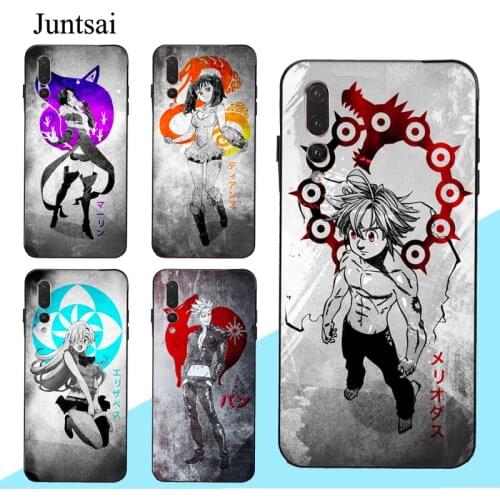 Seven Deadly Sins Nanatsu no Taizai Ban Case For Huawei Mate 10 20 30 Lite P10 P20 P30 P40 Pro P Smart 2019 Z