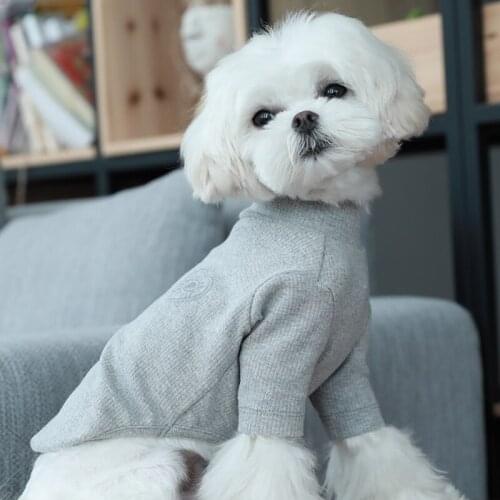 Cotton Dog Clothes Elastic Force Pet Bottoming Shirt Spring Autumn Cat Vest Chihuahua Base Jacket Coat Soft New Pet Clothing