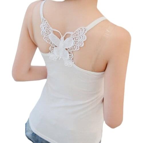 Girls Underwear Lace Bow Camisole For Teenage Girls Cotton Undershirt 12-18 Years Girls Tank Tops Student Vest Tees GE08