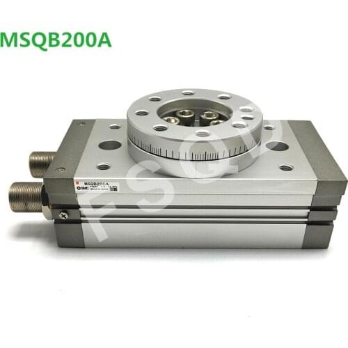 MSQB100A MSQB200A FSQD SMC rotary table/rack & pinion style cylinder MSQB Series