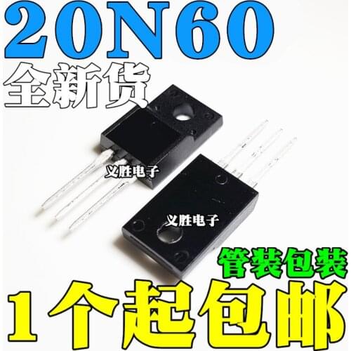 NEW FQPF20N60C 20N60 TO-220F 20A 600V MOS Field effect tube Liquid crystal field effect tube, triode, into the encapsulation