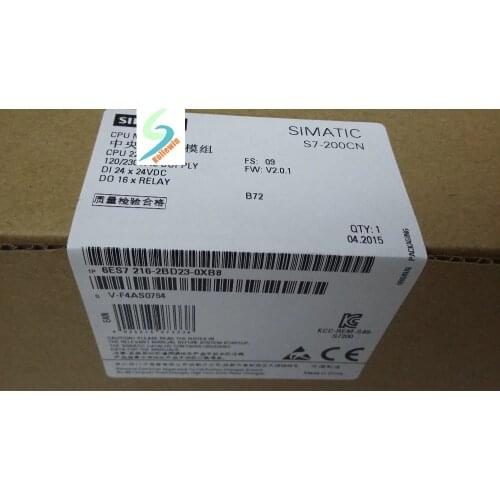 Original SIMATIC 6ES7216-2BD23-0XB8 S7-200CN CPU 226 COMPACT UNIT 6ES7 216-2BD23-0XB8 NEW 6ES72162BD230XB8 24 DI DC/16 DO RELAY