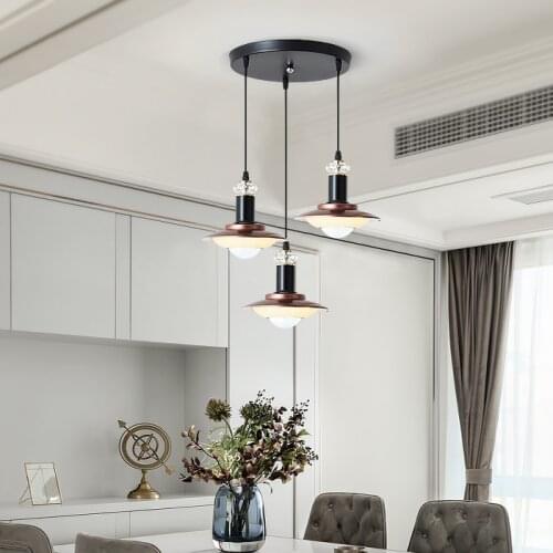 Modern Milan style Dining room pendant lamp Bar hanging lamp led hanging light bedroom Kitchen Lighting fixture 220V