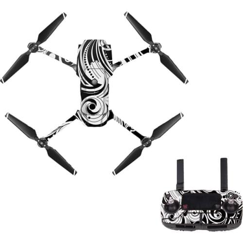 Popular Style 8 Decal Skin Sticker For DJI Mavic Pro Drone + Remote Controller + 3 Batteries Protection Film Cover