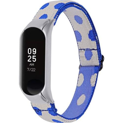 Nylon Strap for Xiaomi Mi band 4 3 replaceable Bracelet Mi band 5 band4 corea Wristband Breathable Bracelet for Xiomi Miband 3 4