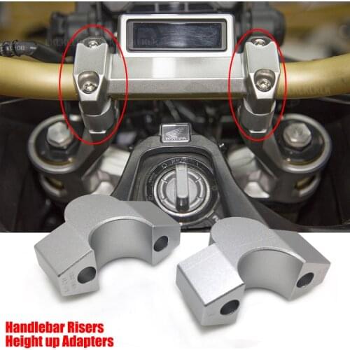 Handlebar Riser Handle Bar Clamp Handlebar Raiser For Honda XADV X-ADV X ADV 750 XADV750 2017-2020