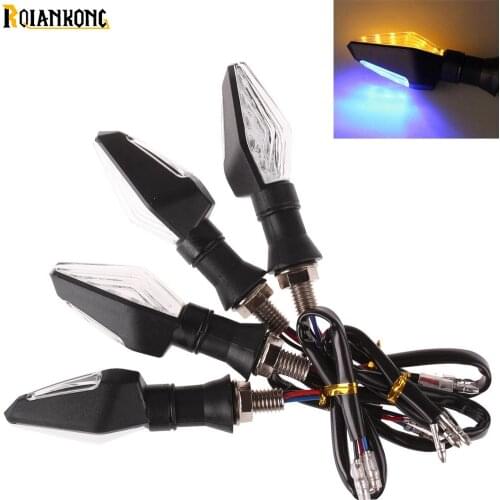 Motorcycle Turn Signal Light Flashing 12 LED lights For Kawasaki Ninja 250 SL 2014 2015 2016 ER-6n er6n 2012 2013 2014 15 2016