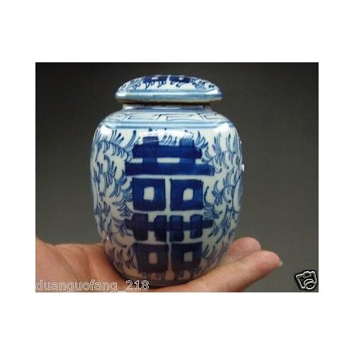 Old collectibles Rare Chinese jingdezhen Porcelain hi word Tea pot