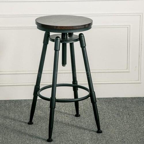 Industrial Design Of Retro-style Bar, Chair, Stool, Revolving Elevating Chair And Dining Chair In American Iron Art Bar