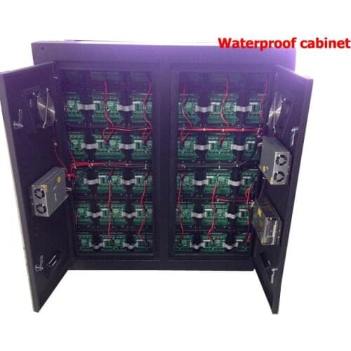Kaler Outdoor P10 full color led display cabinet 960*960mm for TV station stage ceiling led video wall 1/4 scan led screen board