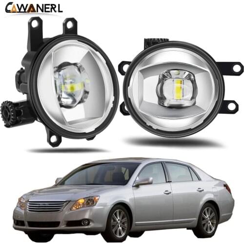 LED Fog Light Assembly 30W 8000LM Car Front Bumper Lens Fog Lamp Daytime Running Light H11 12V For Toyota Avalon 2008 2009 2010