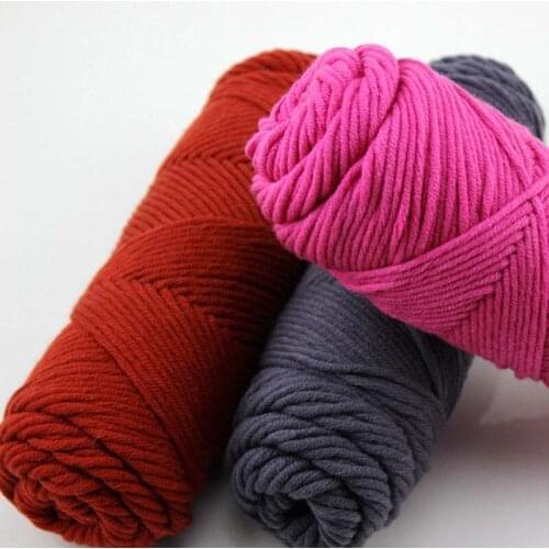 Knitted Supersoft Wool Yarn Weave Scarf Chunky Knitting 100g Skeins thick lot of Thread Scarf Crochet Supersoft NEW Wholesale