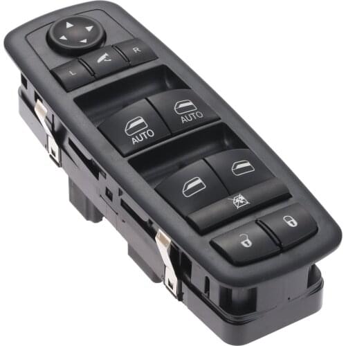 Yetaha Window Master Switch For Dodge Grand Caravan Chrysler 4602536AE Black ABS Push Pull Switch