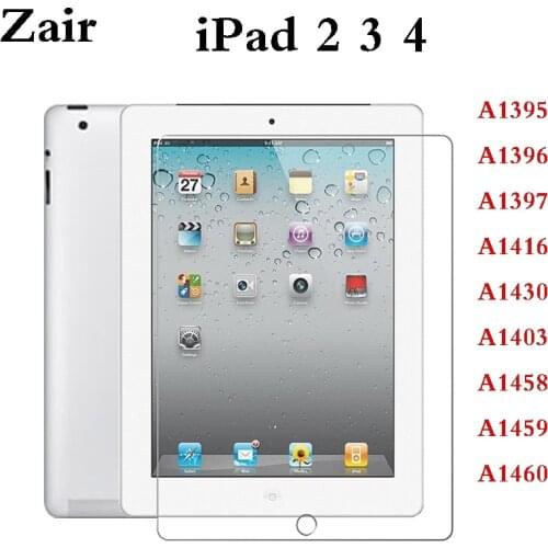 Tempered Film For iPad 2 3 4 9.7'' A1395 A1396 A1397 A1416 A1430 A1403 A1458 A1459 A1460 Full Coverage Screen Protector Glass