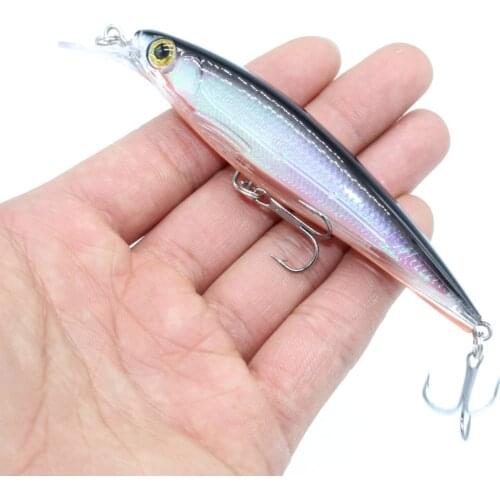 1PCS Crankbait Minnow Fishing Lure Sinking Hard Bait 110mm 13.8g Artificial Bait Fishing Wobblers Swimming Carp Fishing tackle