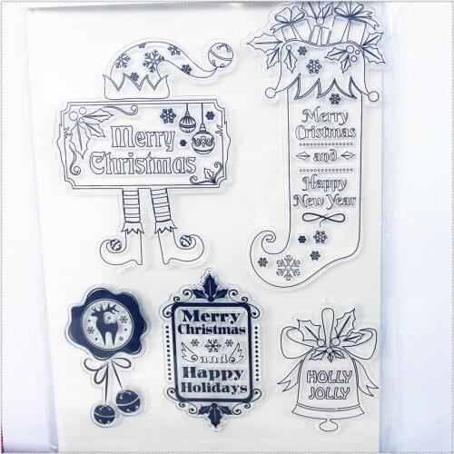 11.3*15.56cm Easter Account Transparent Silicone Rubber Clear Stamps Cartoon For Scrapbooking/DIY Wedding Album