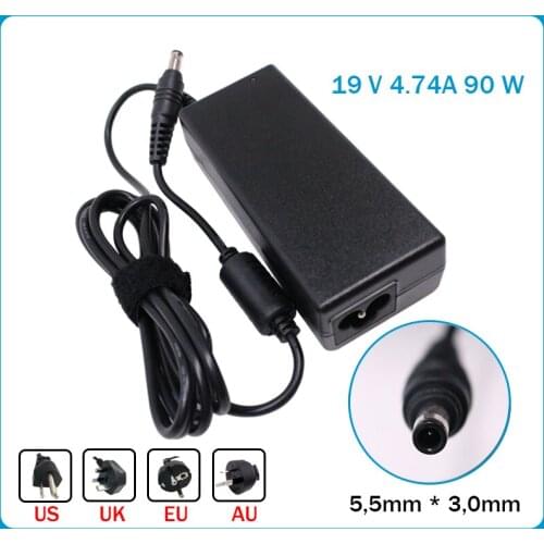 19 V 4.74A 90 W adaptador de CA del ordenador portátil SADP-90FH D para Samsung serie 7 Chronos NP700Z7C NP770Z5E NP780Z5E NP870