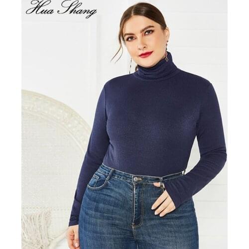 5XL Plus Size Autumn Winter Bodysuits Long Sleeve Turtleneck Knit Thick Warm Bodysuits Solid Skinny Bodycon Tops Rompers