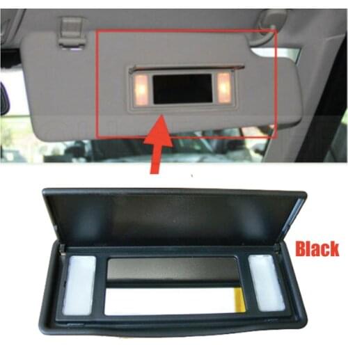 ROLLSROVER Car Vanity Mirror For Range Rover Sport Discovery 4 Evoque OEM LR063682 Black