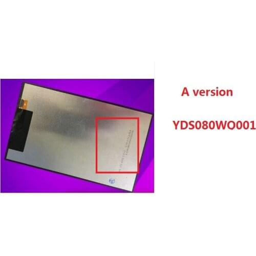Two versions A OR B 8 inch For Dexp Ursus NS280 LCD Display Tablet Pc