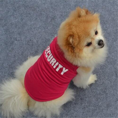Elastic Sleeveless Pet Cat Vest Chihuahua Yorkies French Bulldog T-shirt Dog Clothing Puppy Dog Clothes for Small Dogs 35