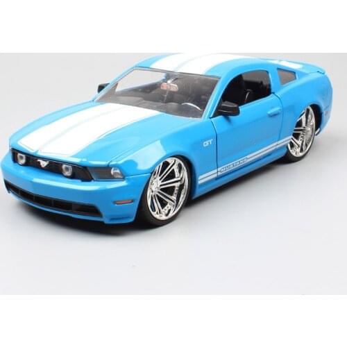 Jada Big Time 1:24 Scale Classic Ford Mustang GT 2010 Muscle Sports Metal Auto Car Diecasts & Toy Vehicles Model Toy Of Kid Gift