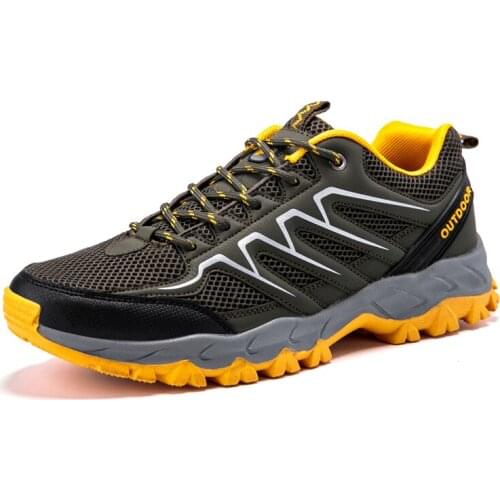 Tourist Hiking Mens Sneakers Hiking Shoes Mountain Climbing Shoes Mens Leisure Outdoor Sports Shoes