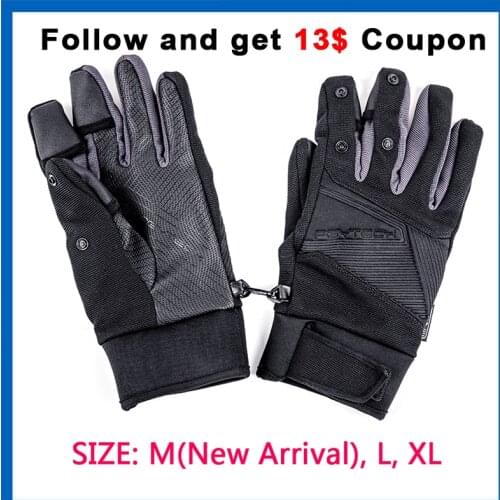 PGYTECH Flying Photography Gloves (M L XL) Mountaineering Ski Riding Windproof Waterproof Touch Screen Multi-function Gloves