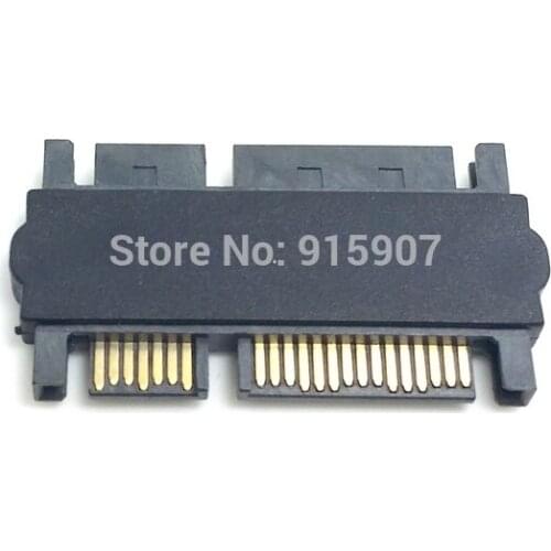 CYSM 3.5" & 2.5inch SATA 22Pin 7+15 Male to SATA 22P 7+15 Male Extension Convertor Straight Adapter