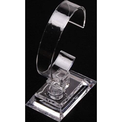 DIY Watch Display Stand Detachable Wristwatch Strap Transparent Plastic Aircraft Watch Bracket From the Largest Brand Watch