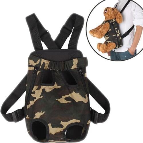 Pet Dog Carrier Backpack Mesh Camouflage Outdoor Travel Products Breathable Shoulder Handle Bags for Small Dog Cats Chihuahua
