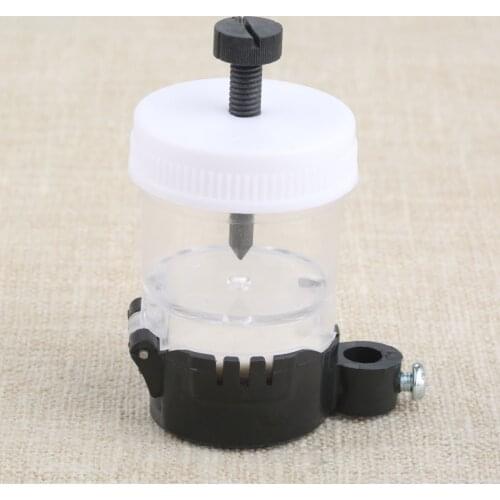 DRELD Sewing Machine Plastic Oil Filter Lockstitch Sewing Machine Silicone Cup Pot Line Oiler Oil Cup W/Magnet Wire Sewing Tool