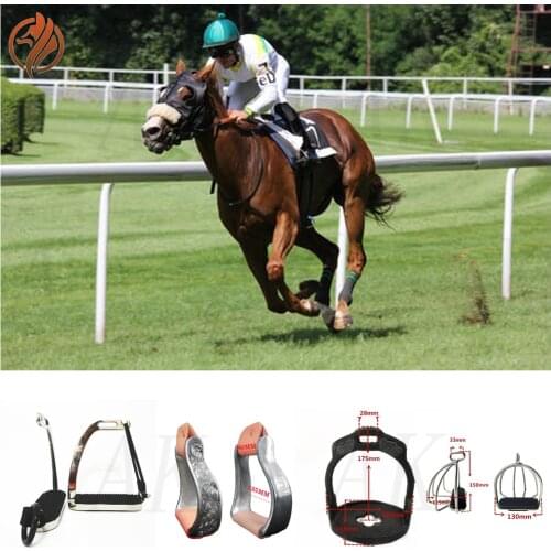 Stirrups Equestrian Supplies Adult And Children Harness Aluminum Alloy Stirrups Speed Racing Stirrups Horse Riding Supplies