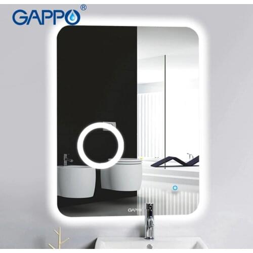 Gappo bath LED mirrors Light Makeup Mirror lights Bathroom mirrors rectangle bathroom LED mirror