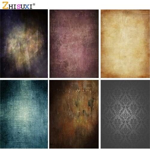 SHENGYONGBAO Vintage Abstract Texture Portrait Photography Backdrops Studio Props Gradient Shabby Photo Backgrounds 21913 GRU-07
