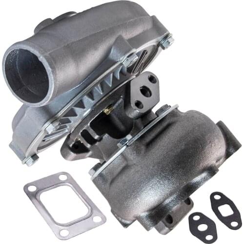A/R .63 Comp A/R .5 T3 flange 5 bolt Oil t04e type turbo turbocharger w/gasket