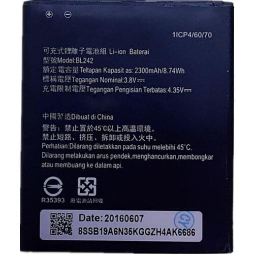 BL 242 BL242 Battery For lenovo K3 K30-W K30-T A6000 A3860 A3580 A3900 A6010 A6010 Plus Mobile Phone Batteries