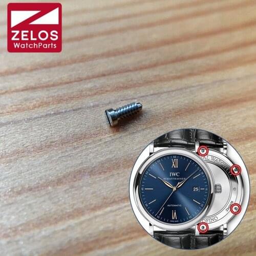 Watch case back screw for IWC Portofino Family 40mm automatic watch IW3565