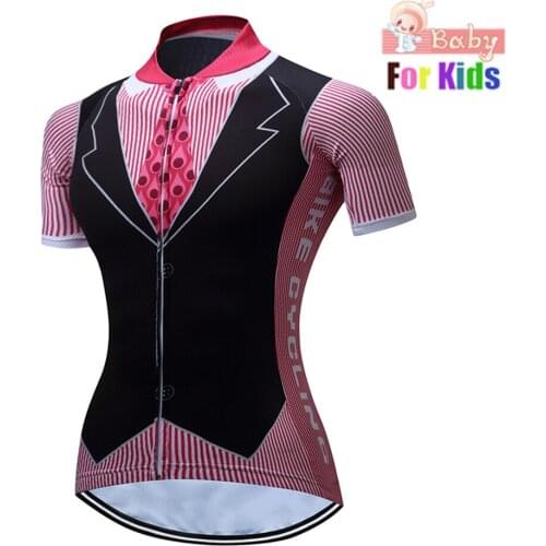 Children Cycling Jersey Tops Summer Racing Cycling Clothing Ropa Mtb Bike Jersey Shirt Maillot Ciclismo Ciclismo Short Sleeve