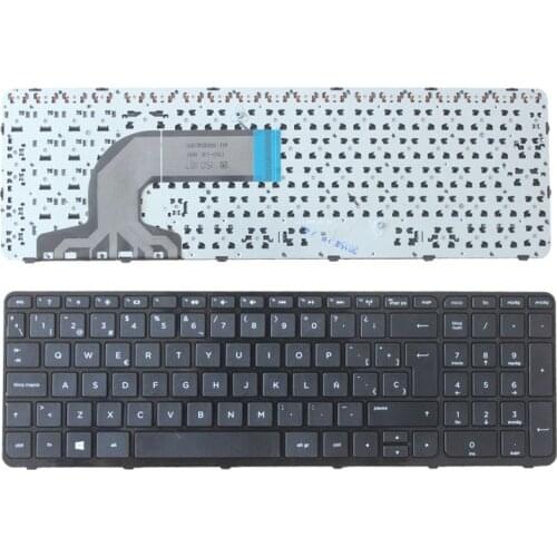 SP Spanish Keyboard For HP Pavilion 15-g000 15-r000 15-g 15-r 250 G3 255 G3 256 G3 15-r007nc 15-r008nc Laptop with Frame