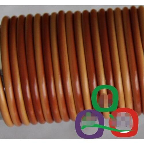 500G 70M yellow orange color round synthetic rattan 3MM weaving material plastic rattan for knit and repair storage box basket