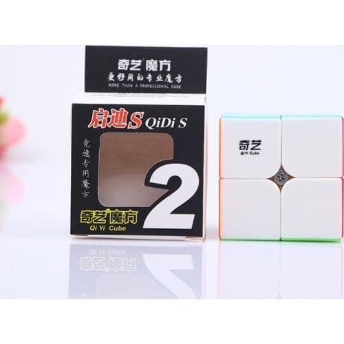 Qiyi QiDi S 2x2 Magic Cube Speed Cube Toy Professional Speed Puzzle Cube Training Brain Toys Gifts For Children