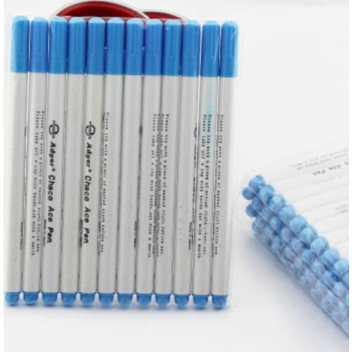 3pcs Stitch Markers Soluble Cross Stitch Water Erasable Pens Grommet Ink Fabric Marking Pens DIY Needlework Sewing Accessories