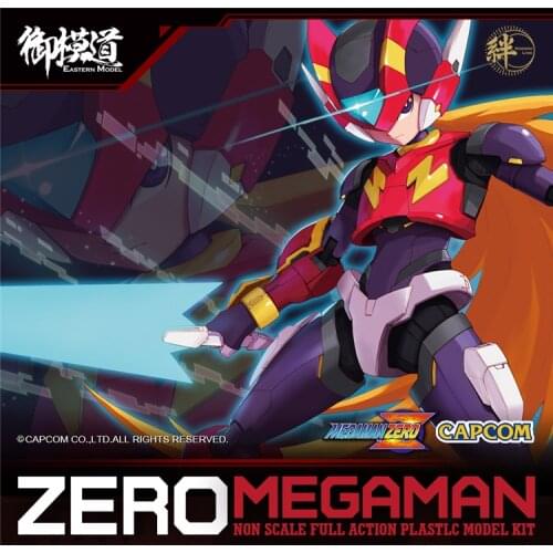 Rockman Model Emode ZERO MEGAMAN Model stands are induded
