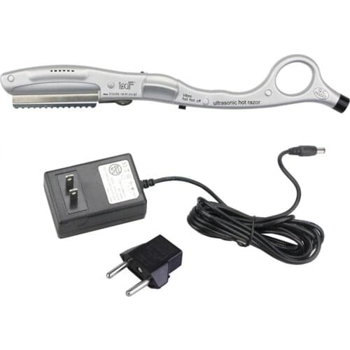 New Hair Scissor Hairate Ultrasonic Hot Vibrating with Razor Blades for for Hair Cut & Styling Avoid Split Ends Barber knife