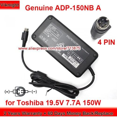 Genuine 150W Charger ADP-150NB A 19.5V 7.7A AC Adapter for TOSHIBA G71C0008Y110 Power Supply