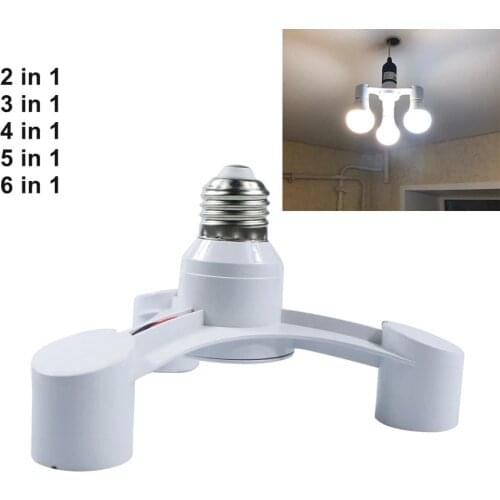 Bulbs Socket 3In1 E27 to E27 extended LED Lamp Bulbs Socket Splitter Adapter Holder Lamp Bulbs Socket For Photo Studio