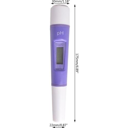 Portable Waterproof PH Meter Digital Water Quality Monitor Tester for Pools N58A