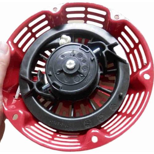 RECOIL STARTER ORIGINAL STEEL BAR ROD FOR HONA GX240 GX270 EC3800 GENERATOR 4 STROKE PULL START W/ HANDLE GRIP ROPE ASSEMBLY